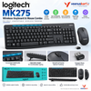 Logitech MK275 Wireless Keyboard & Mouse Combo – 2.4GHz, Full-Size Keyboard, 1000 DPI Optical Mouse, Nano USB Receiver
